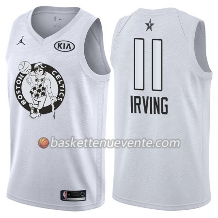 Maillot Basket Boston Celtics Kyrie Irving 11 2018 All-Star Jordan Brand Blanc Swingman - Homme